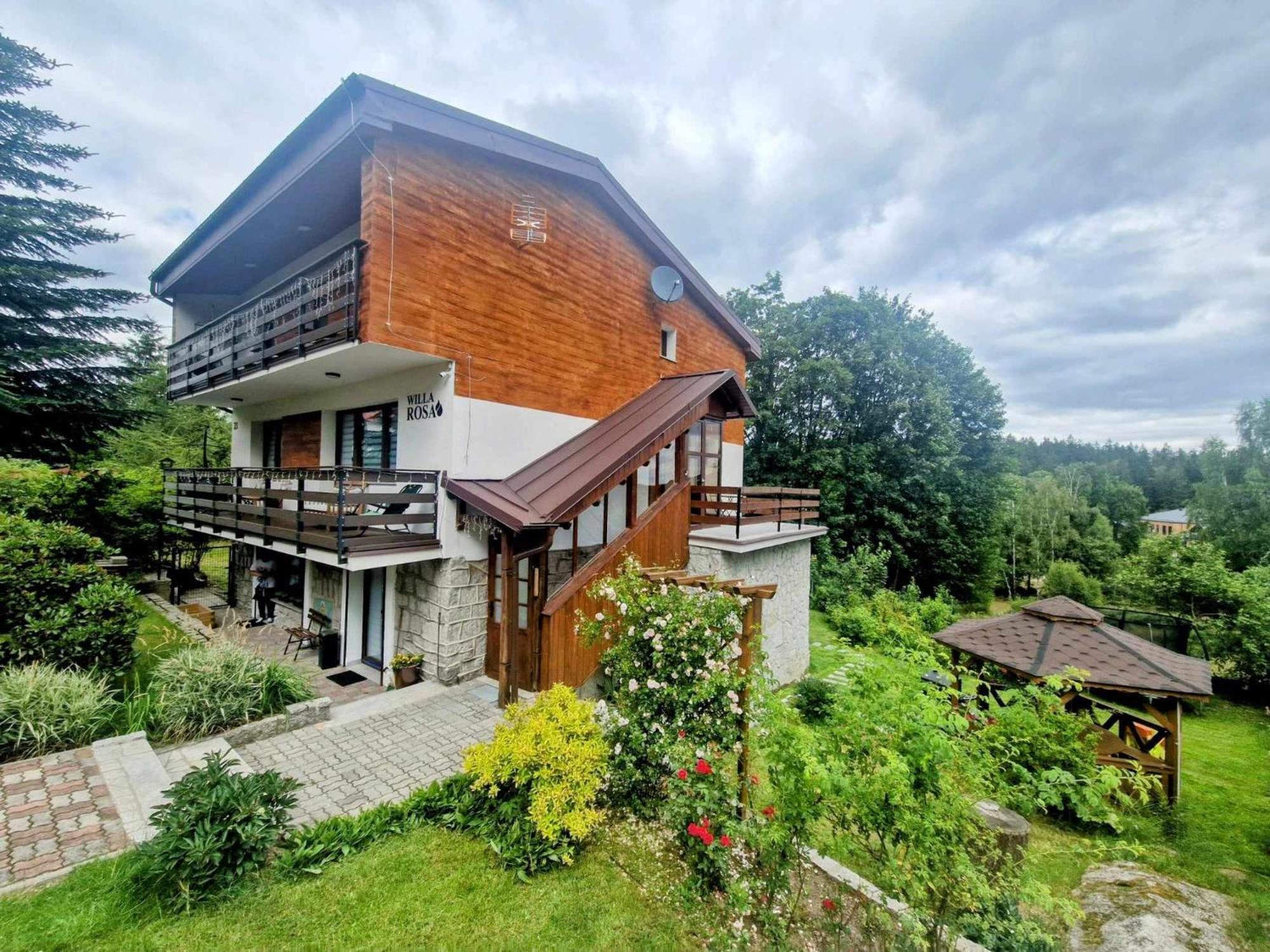 Willa Rosa-Apartamenty Z Prywatna Sauna Шклярска-Поремба Экстерьер фото